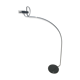 Halogen lamp Black wing Oluce Gecchelin Italia 1970