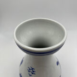 Hand-painted ceramic vase
