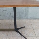 Vintage mahogany table Italian design from the 1960s