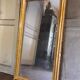 Golden mirror  65x123cm