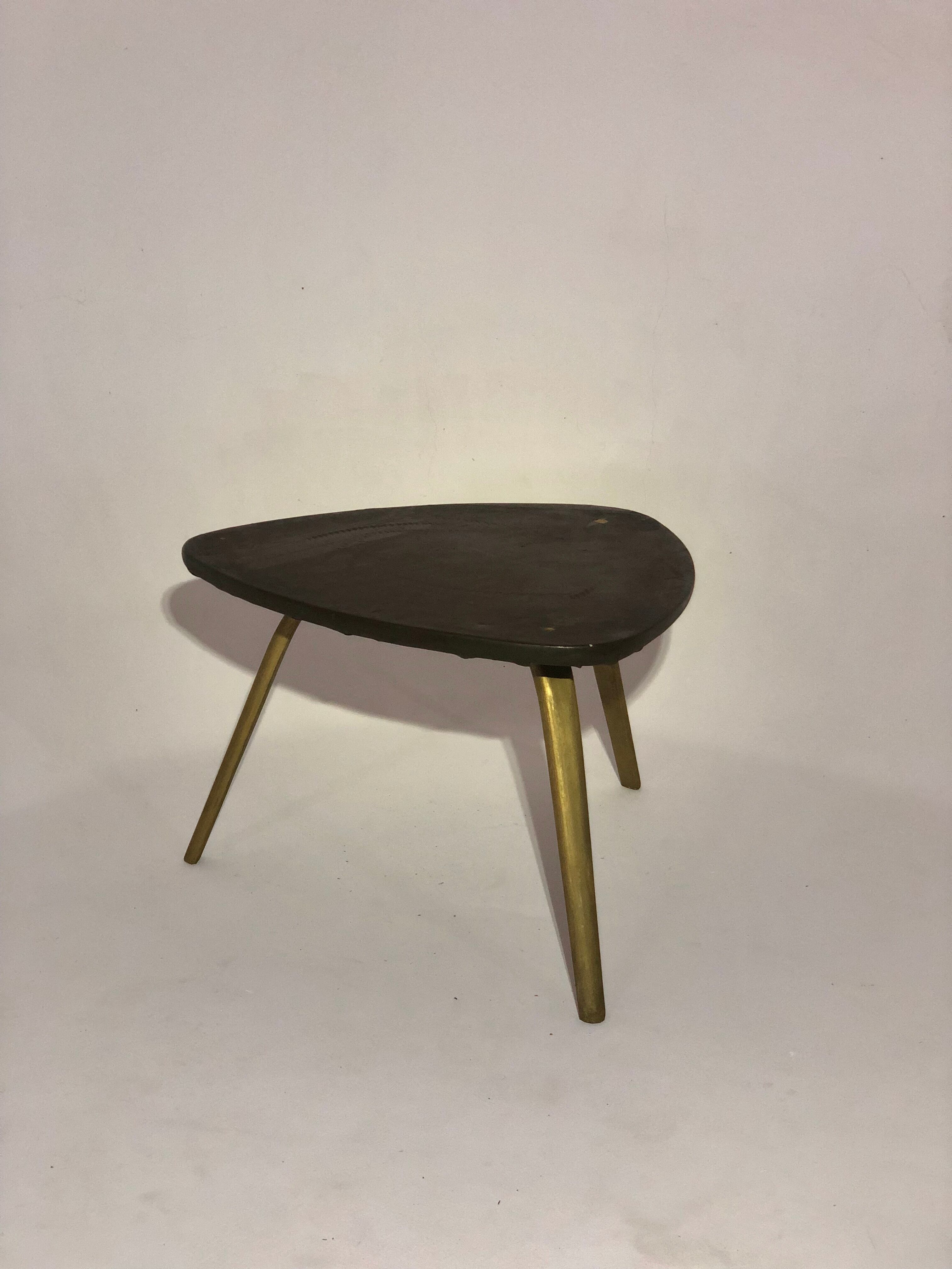 Vintage tripod coffee table Steiner edition