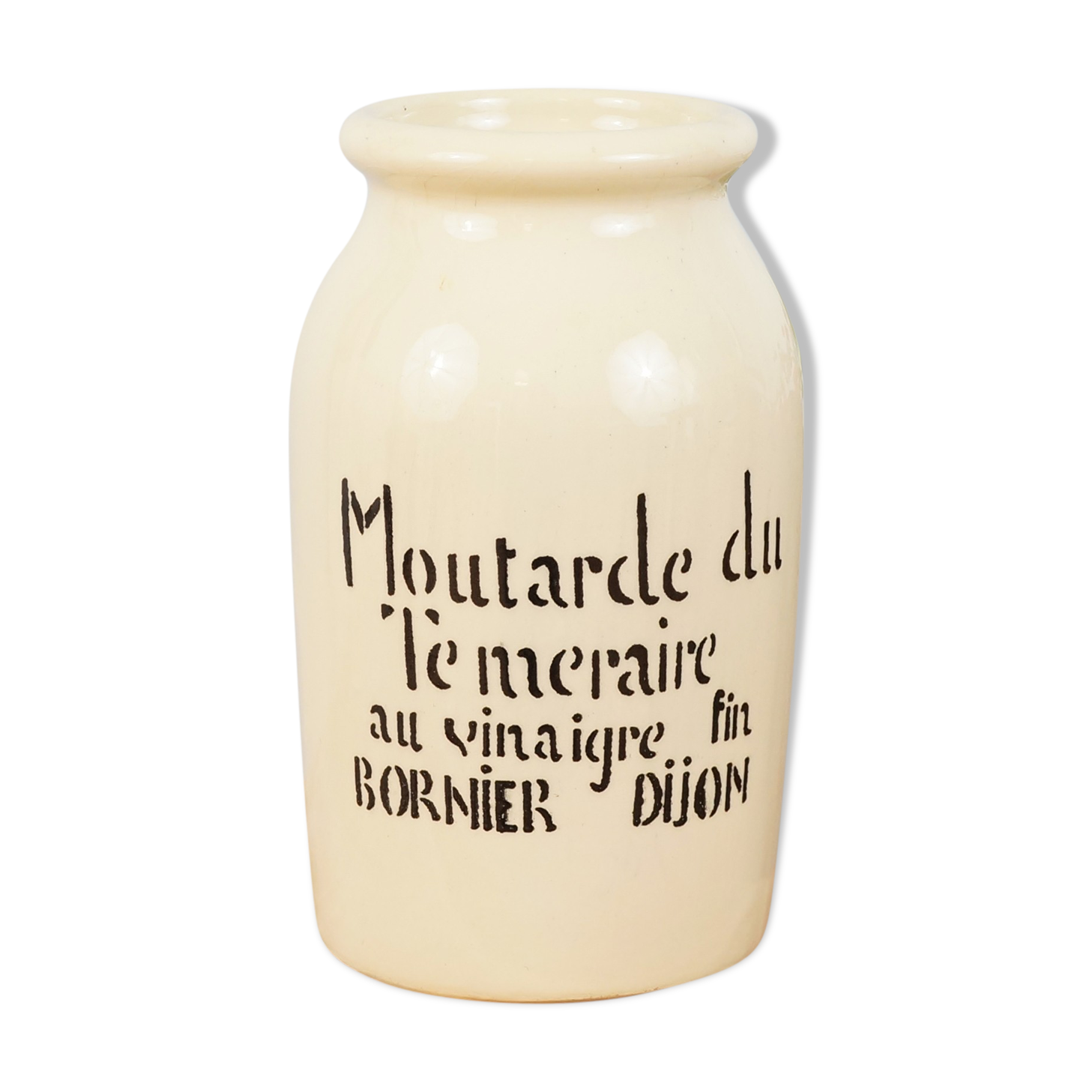 Mustard pot from Téméraire Dijon Vintage