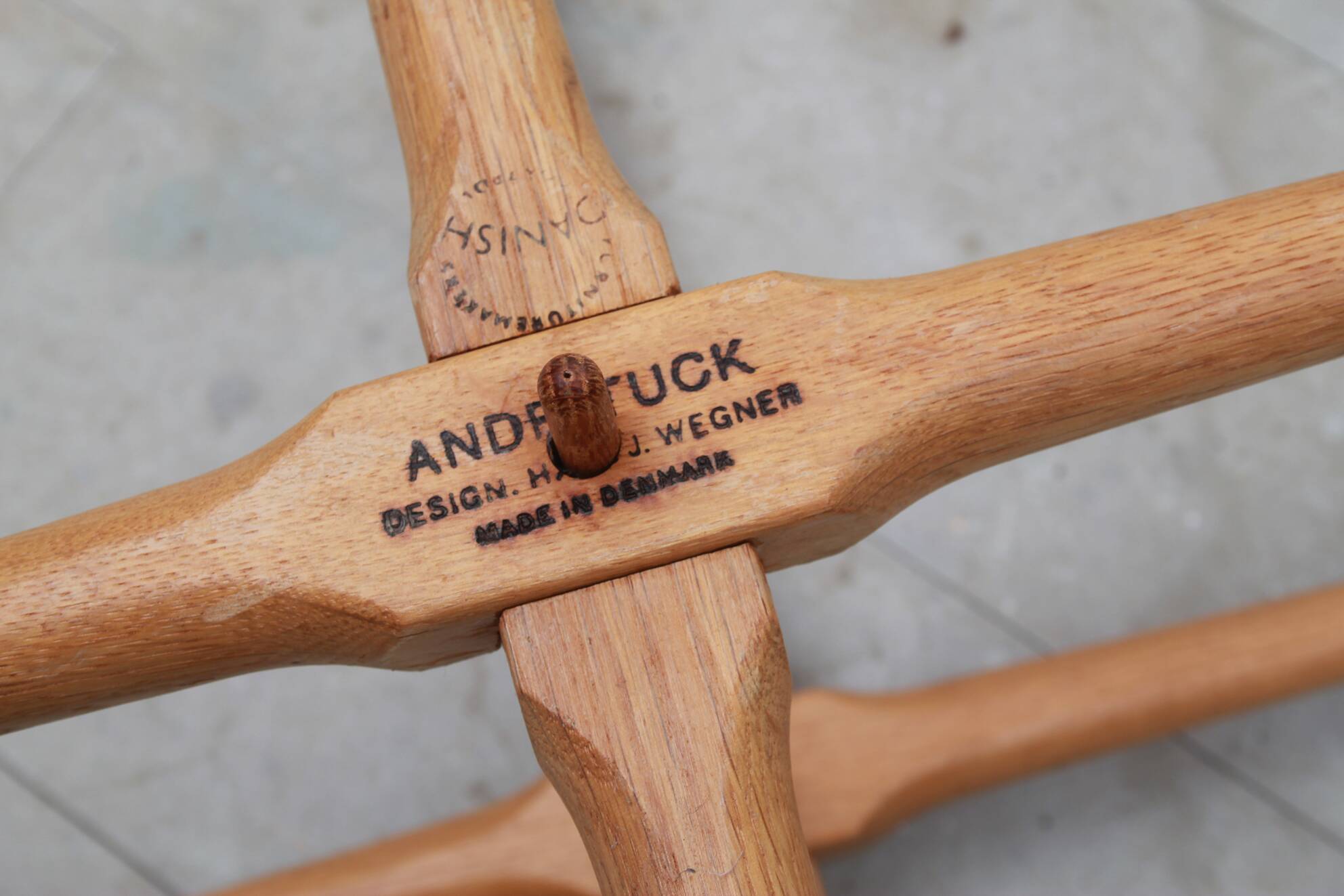 1960s folding coffeetable AT35 Hans Wegner