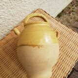 Water jug in glazed earth
