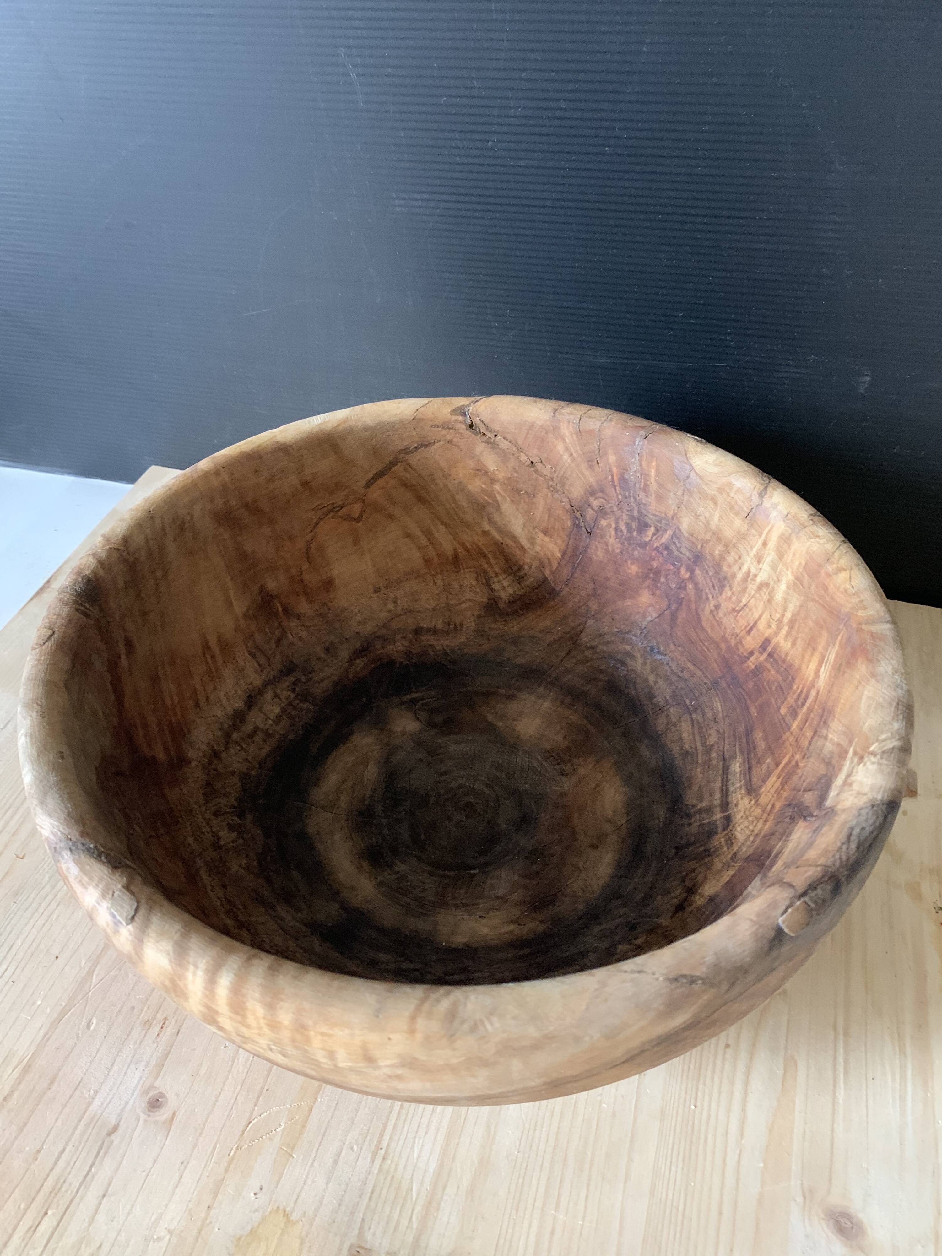 Saladier en bois
