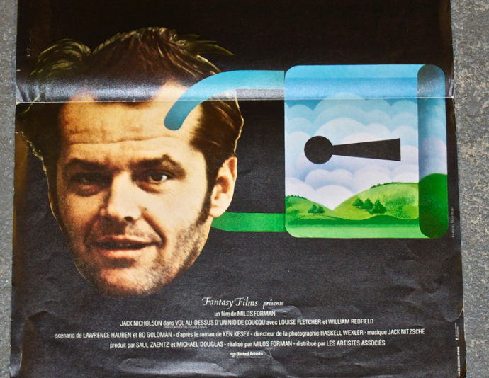 Poster "Flight over a cuckoo's nest" 1975