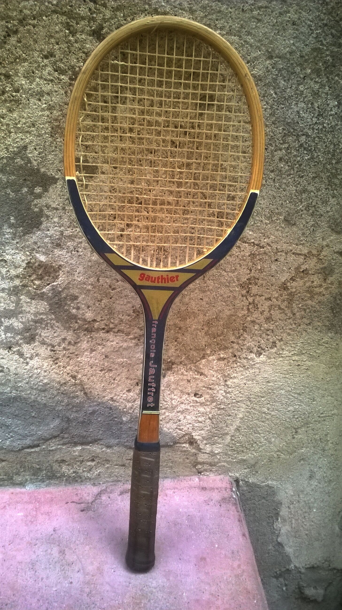 Vintage tennis racket