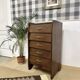 Chiffonnier vintage tiroirs inclinés