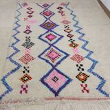 Handmade Moroccan Berber rug 253 X 143 CM