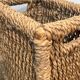 Rope wastepaper basket
