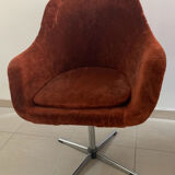 4 vintage 1970 vintage egg armchairs