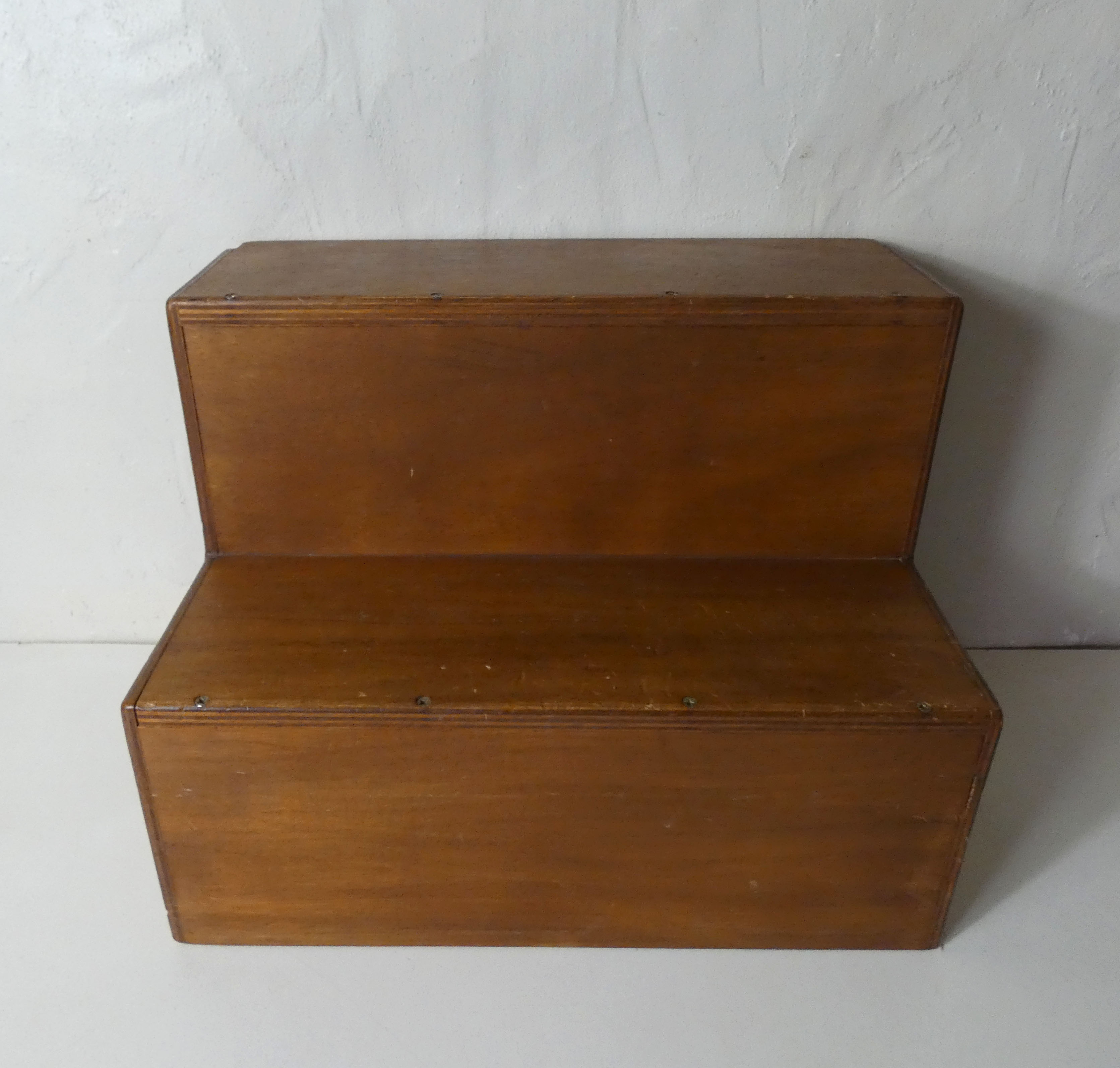 Vintage wooden foot walk