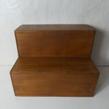 Vintage wooden foot walk