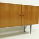 Buffet minimaliste en hêtre du milieu du siècle, années 1970
