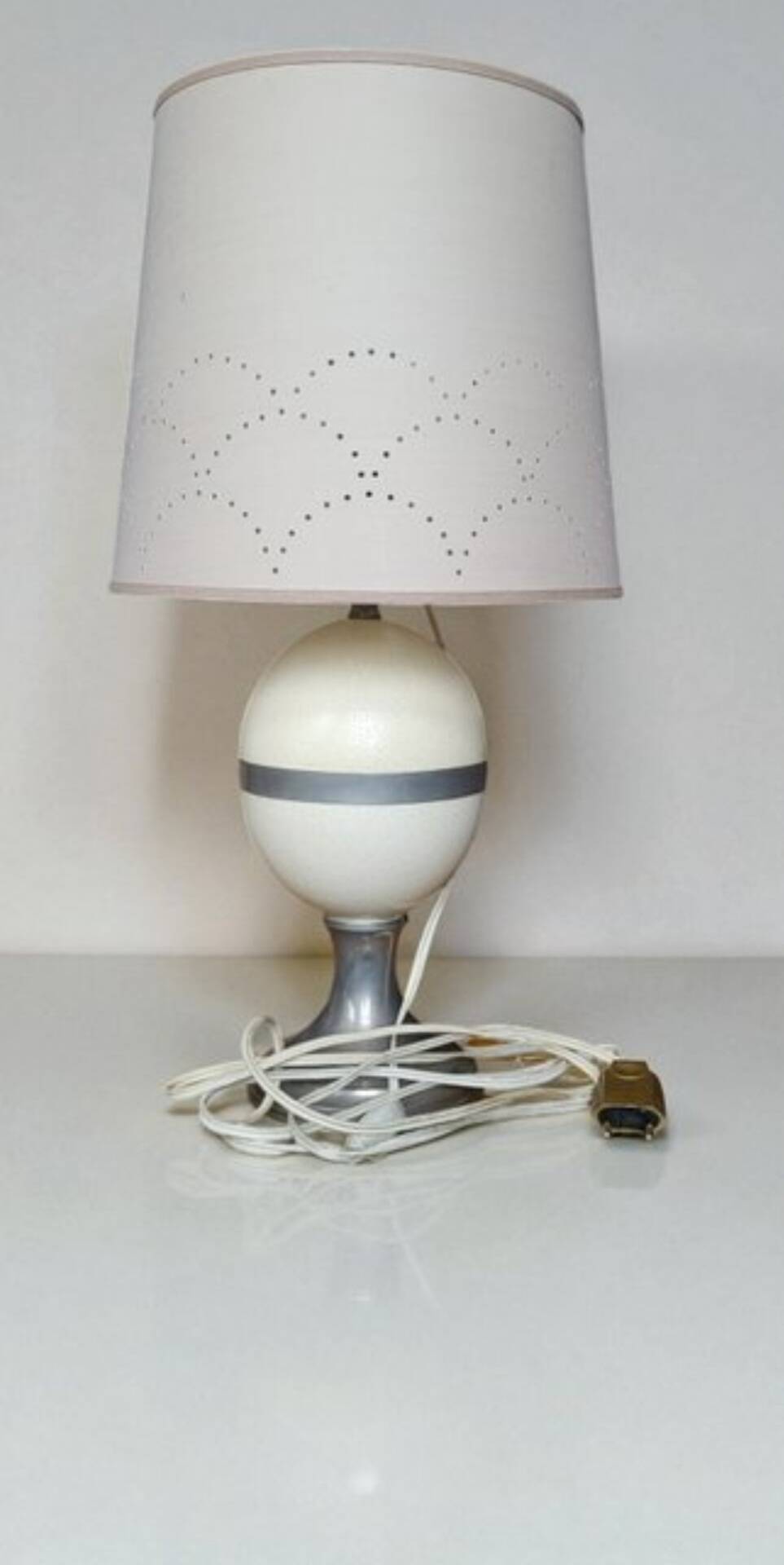 Ostrich Egg Lamp by Christian Dior