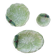 Set of 3 vintage asparagus and cabbage leaves slip dishes made in Italy
