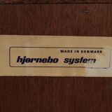 Bibliothèque en palissandre, design danois, années 1970, fabricant : Hjørnebo