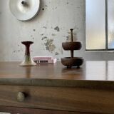 Wooden cocktail dish