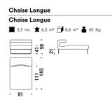 MOROSO sofa - Lowseat, orange leather