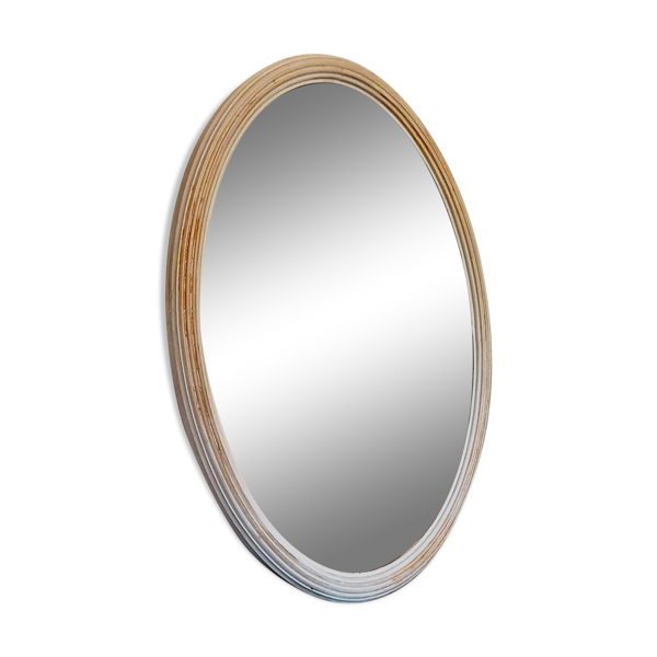 Miroir coiffeuse ancien biseauté