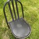 Chaise noire de Robert Mallet Stevens édition Putman années 80