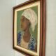 Tableau ancien portrait à l’huile