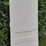 Porte de communication h221,5xl90cm ancienne panneautée, moulurée, intérieure
