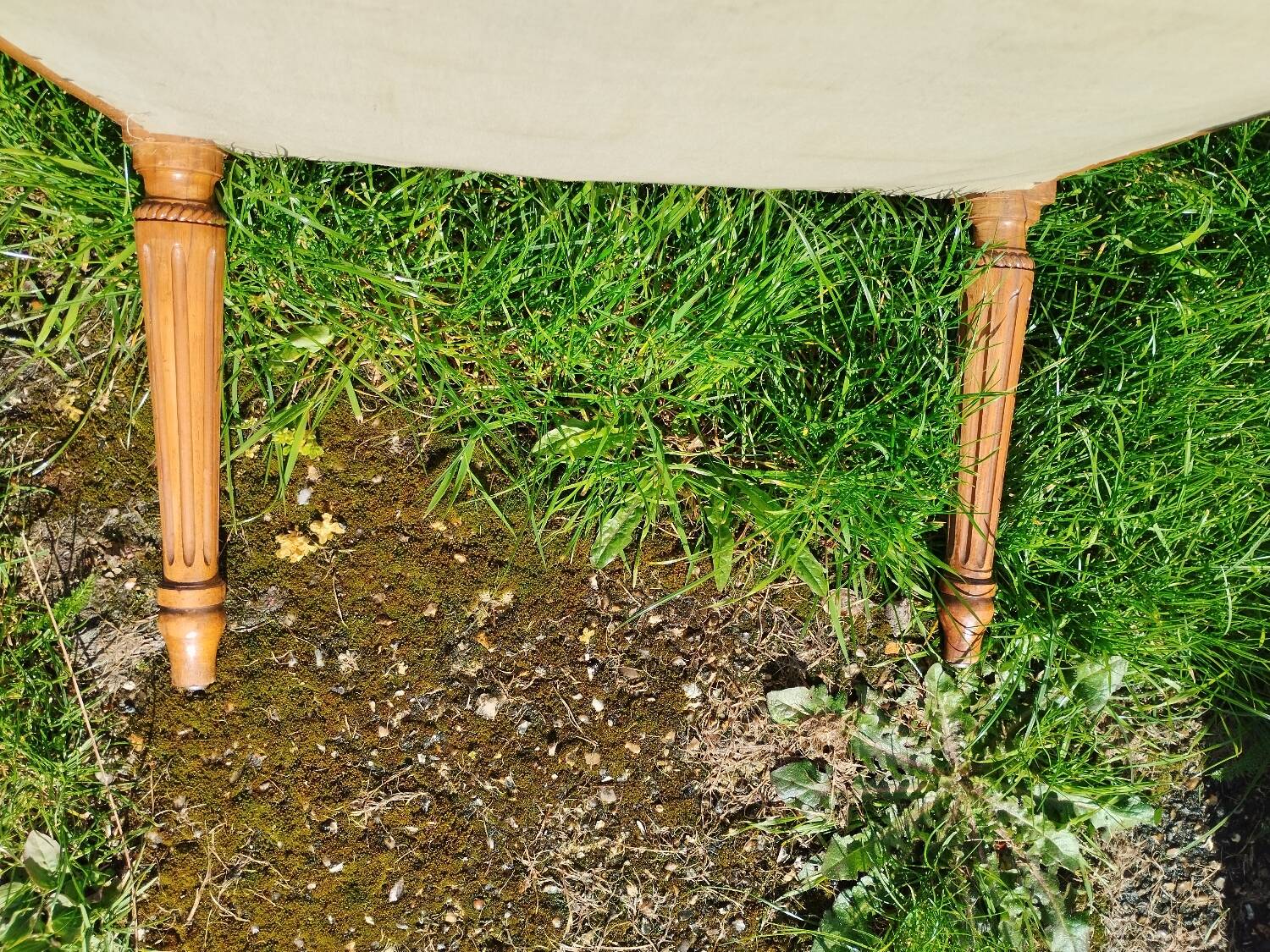 Pair of old Louis XVI style armchairs