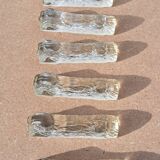 6 Vintage crystal knife holder