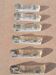 6 Vintage crystal knife holder