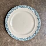 Round Salins ironstone dish, "Directoire" service