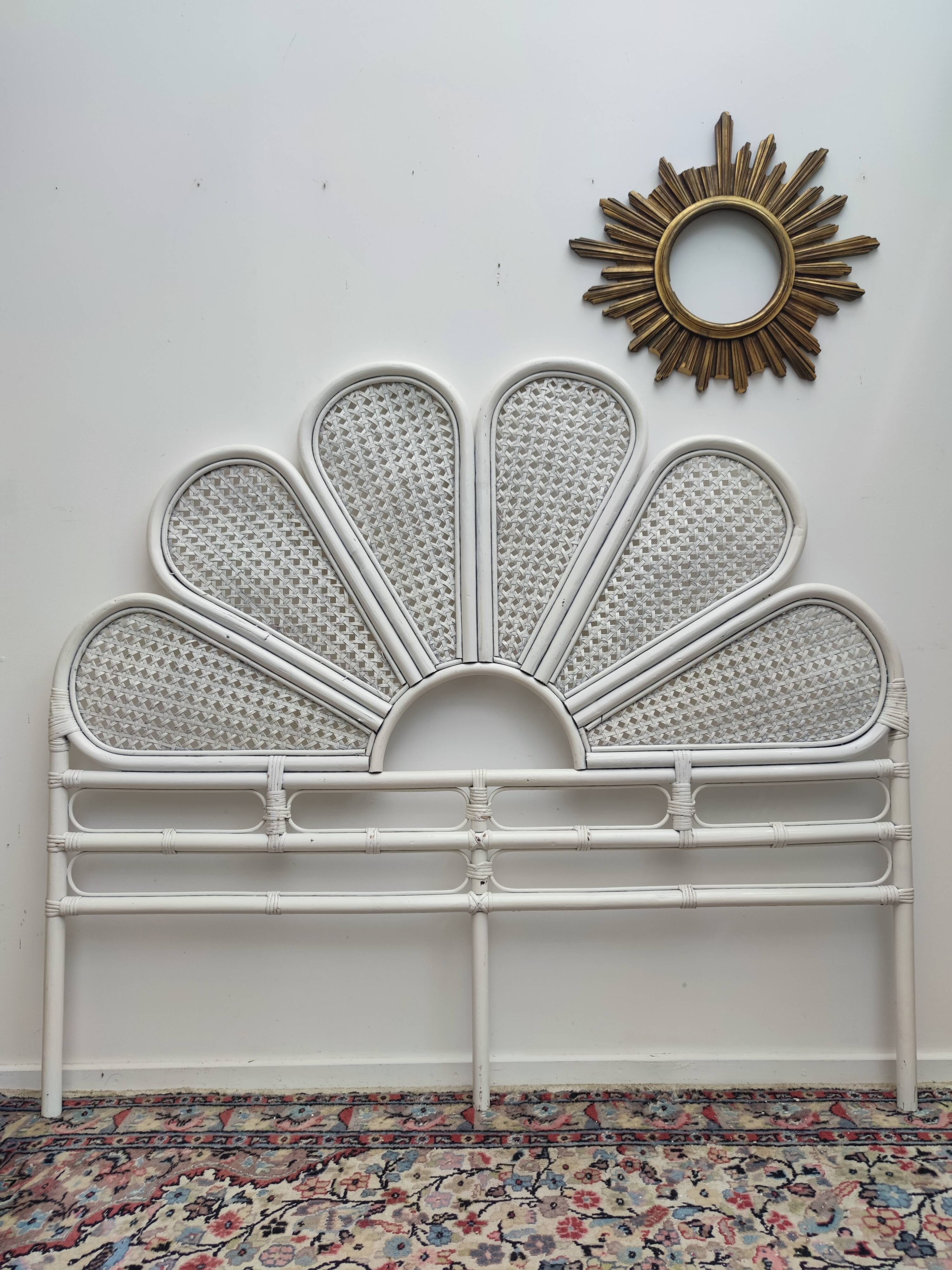 Double canned headboard