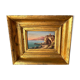 Italian oil on panel 19th