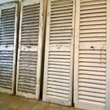 4 patinated shutters
