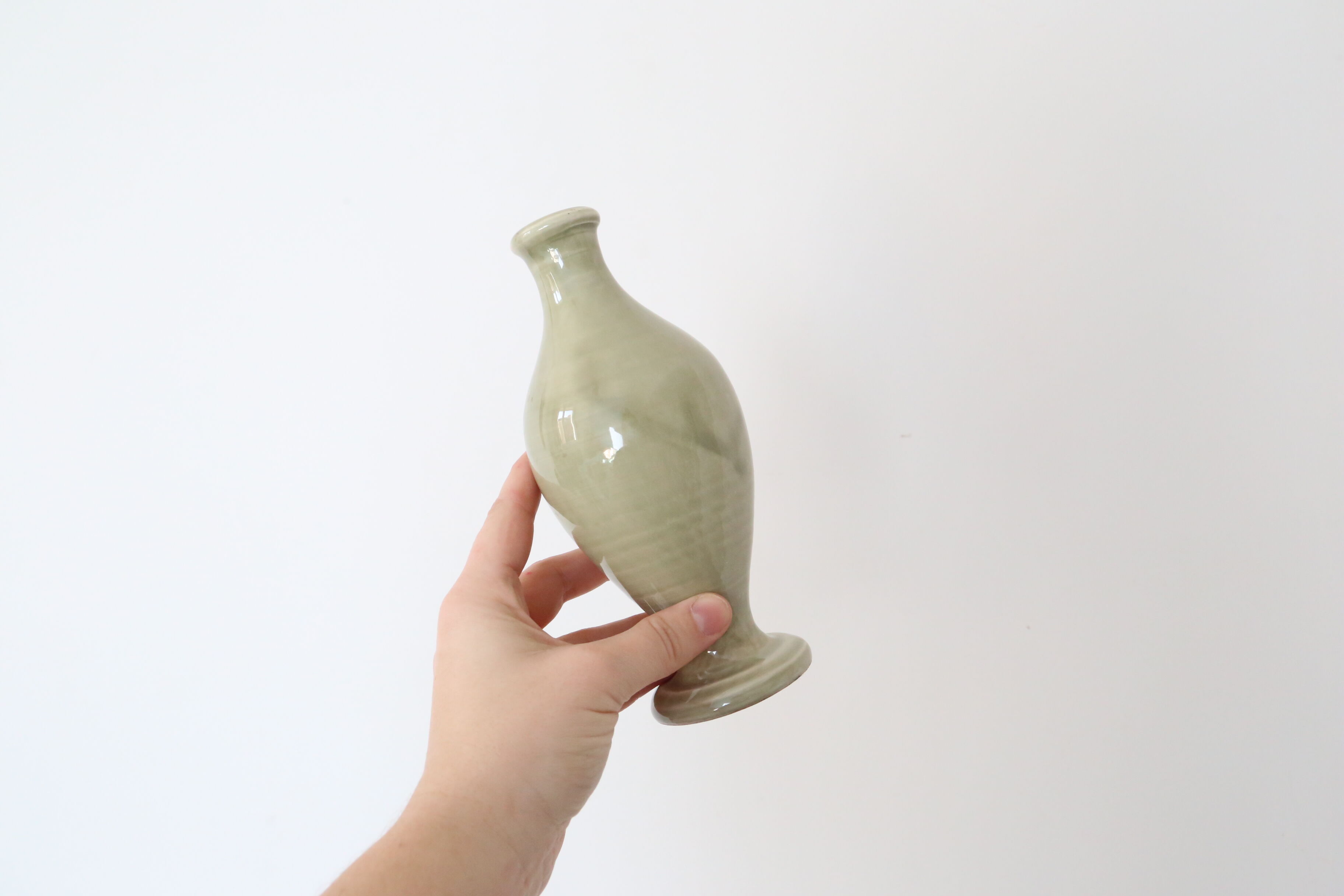 Selernes glazed ceramic soliflore / vase