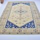 Vintage hand-knotted bohemian rug sku 3521