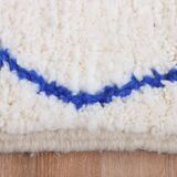 Handmade Moroccan wool rug, large size 250x150 cm, handcrafted.