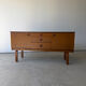 Teak sideboard with Scandinavian design by Schreiber from the 1970s.