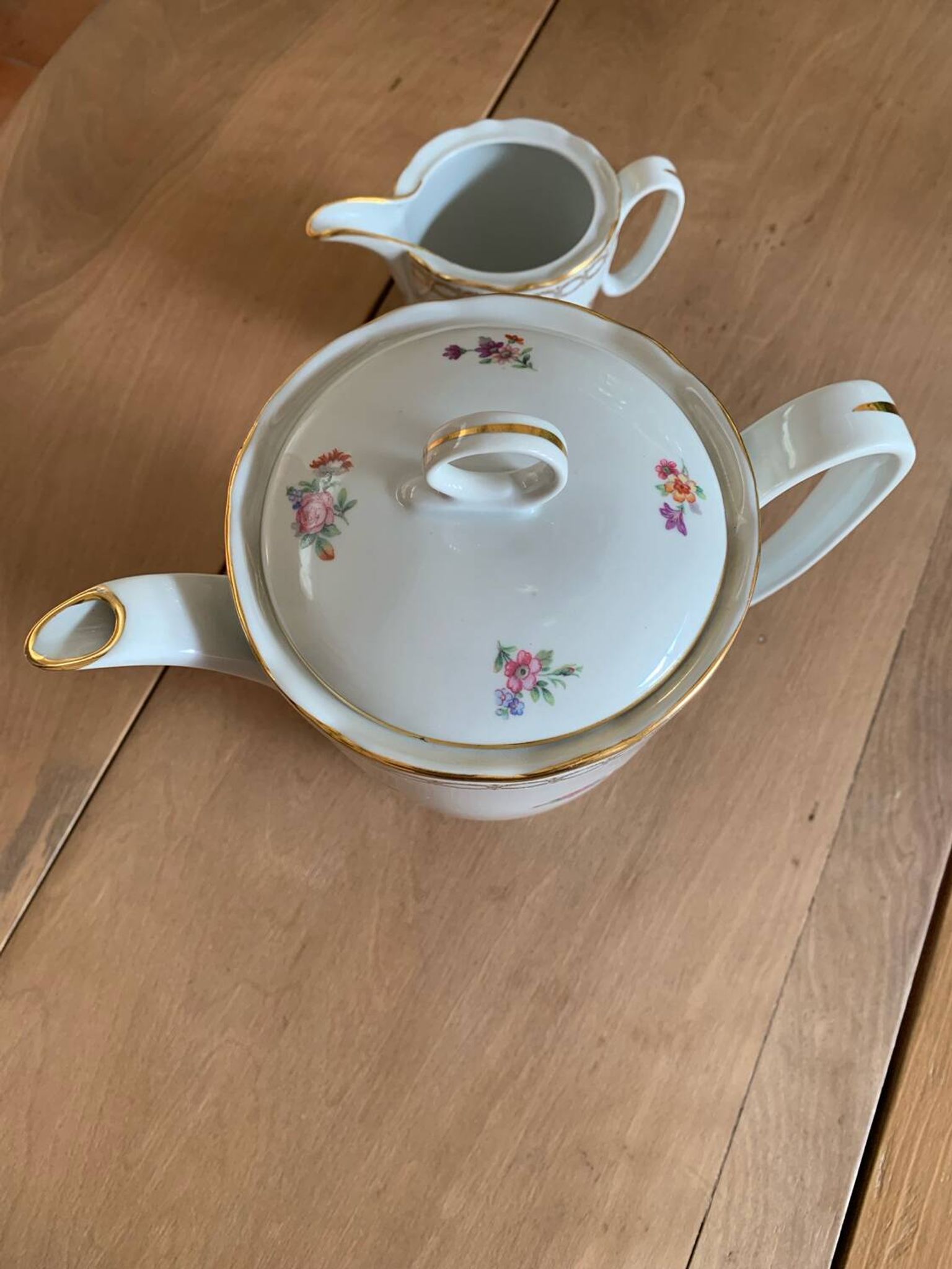 Coffee and milk jug