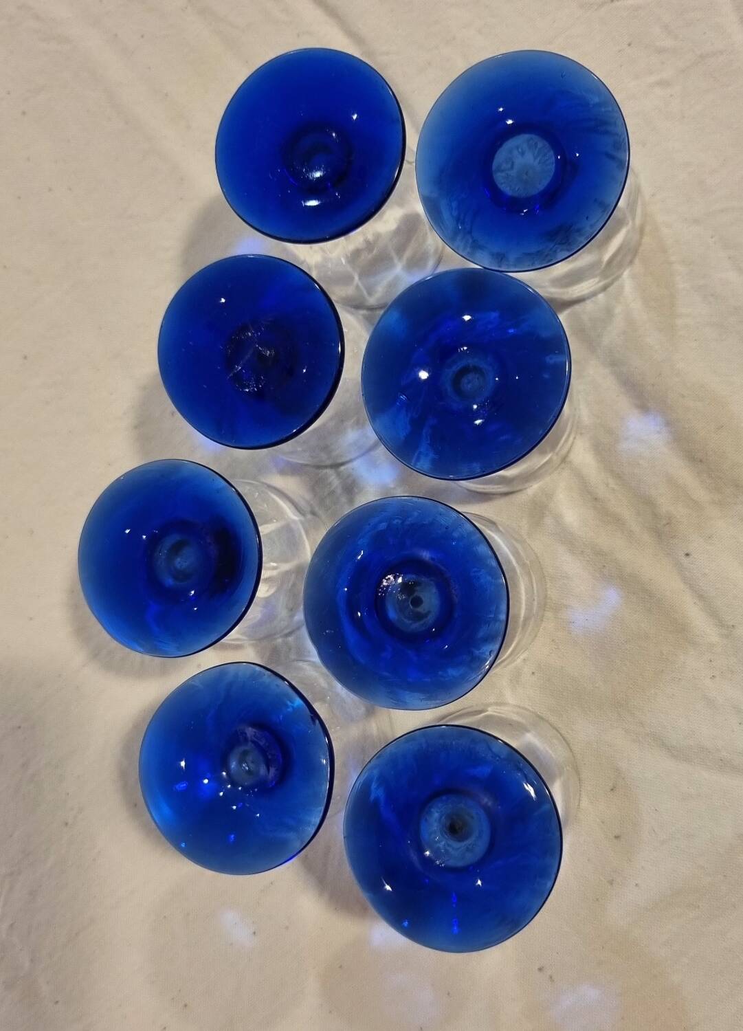 Set of 8 digestif glasses