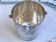 Ice bucket, ice cubes, cooler, silver-plated metal - goldsmith Saint Médard