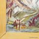 Peinture à l'huile d'Alexander Michael – Tyrol du Sud, 1976