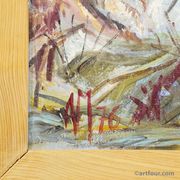Oil painting by Alexander Michael – South Tyrol, 1976