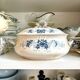 Sarreguemines tureen in iron clay, “Aida” service