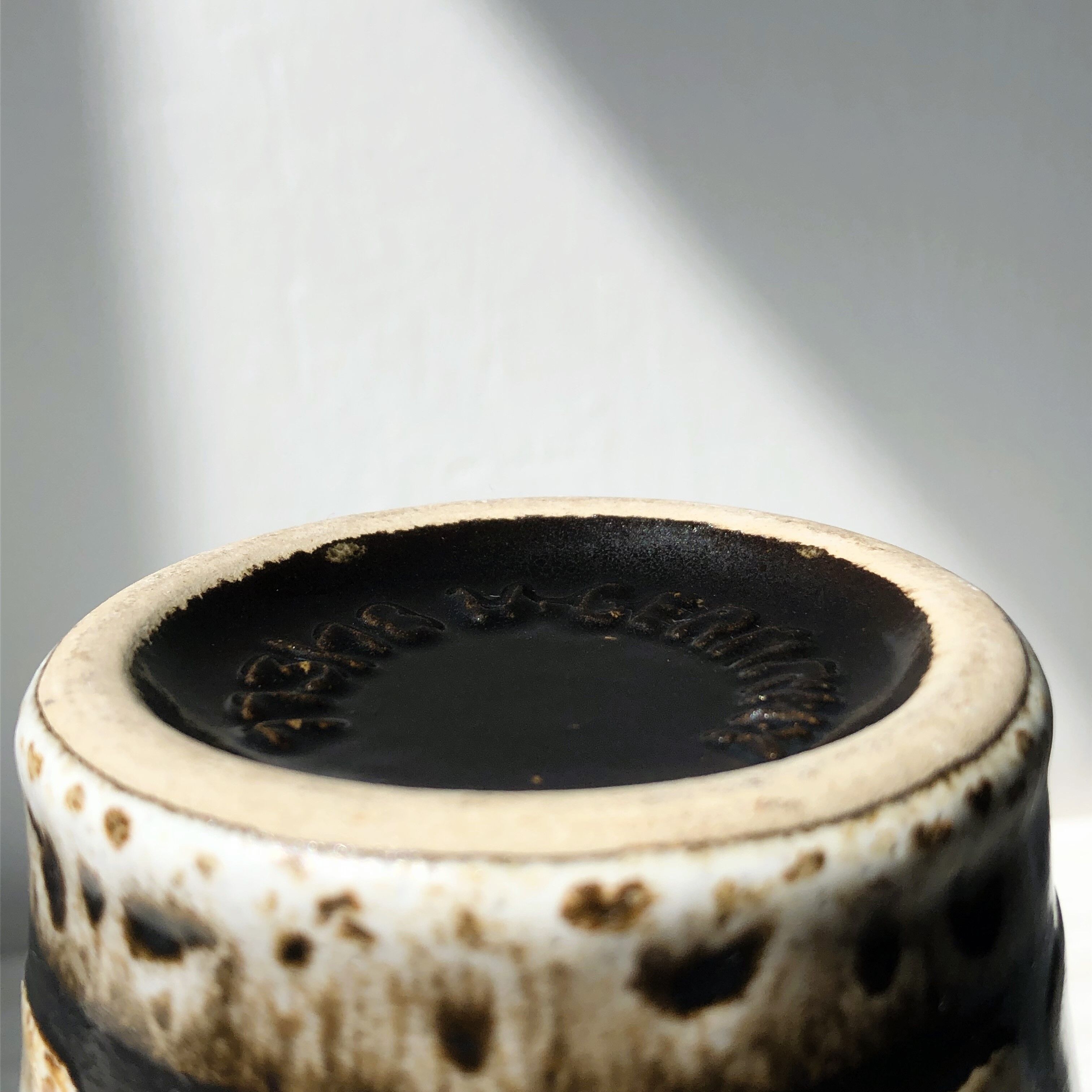 Vase from the "Jasba" collection, from West Germany, mid-century, numbered 173/18.