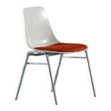 Space Age Orange Dining Chair, Italy, 1970’s