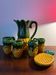 Porcelain and slip refreshment service, Vallauris circa 1940