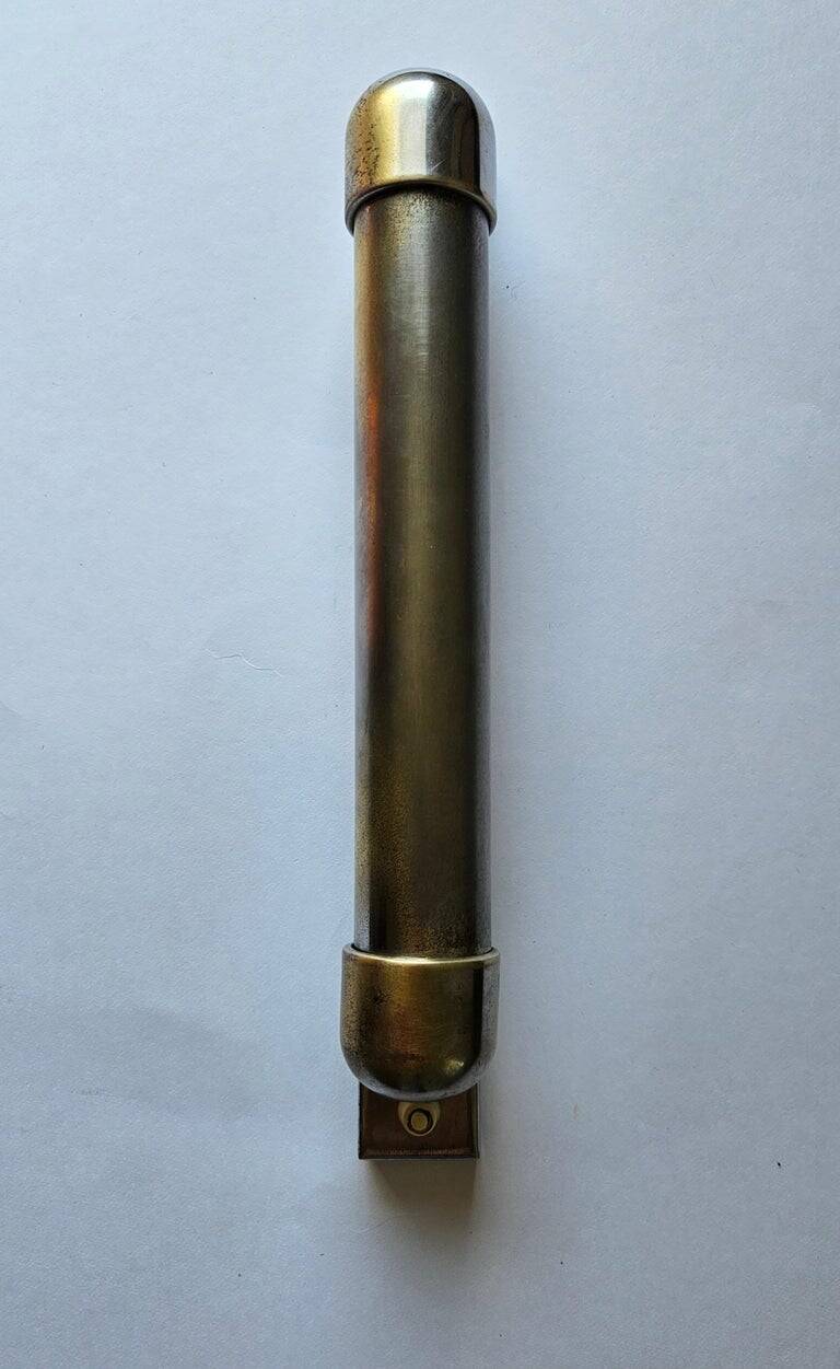 Rare Chrome Bauhaus Art Deco Wall Lamp Napako, 1940s
