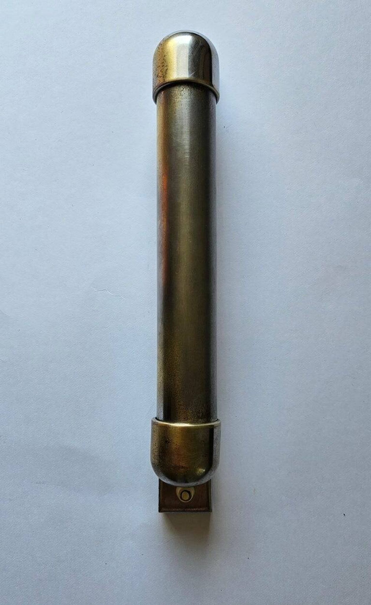 Rare Chrome Bauhaus Art Deco Wall Lamp Napako, 1940s