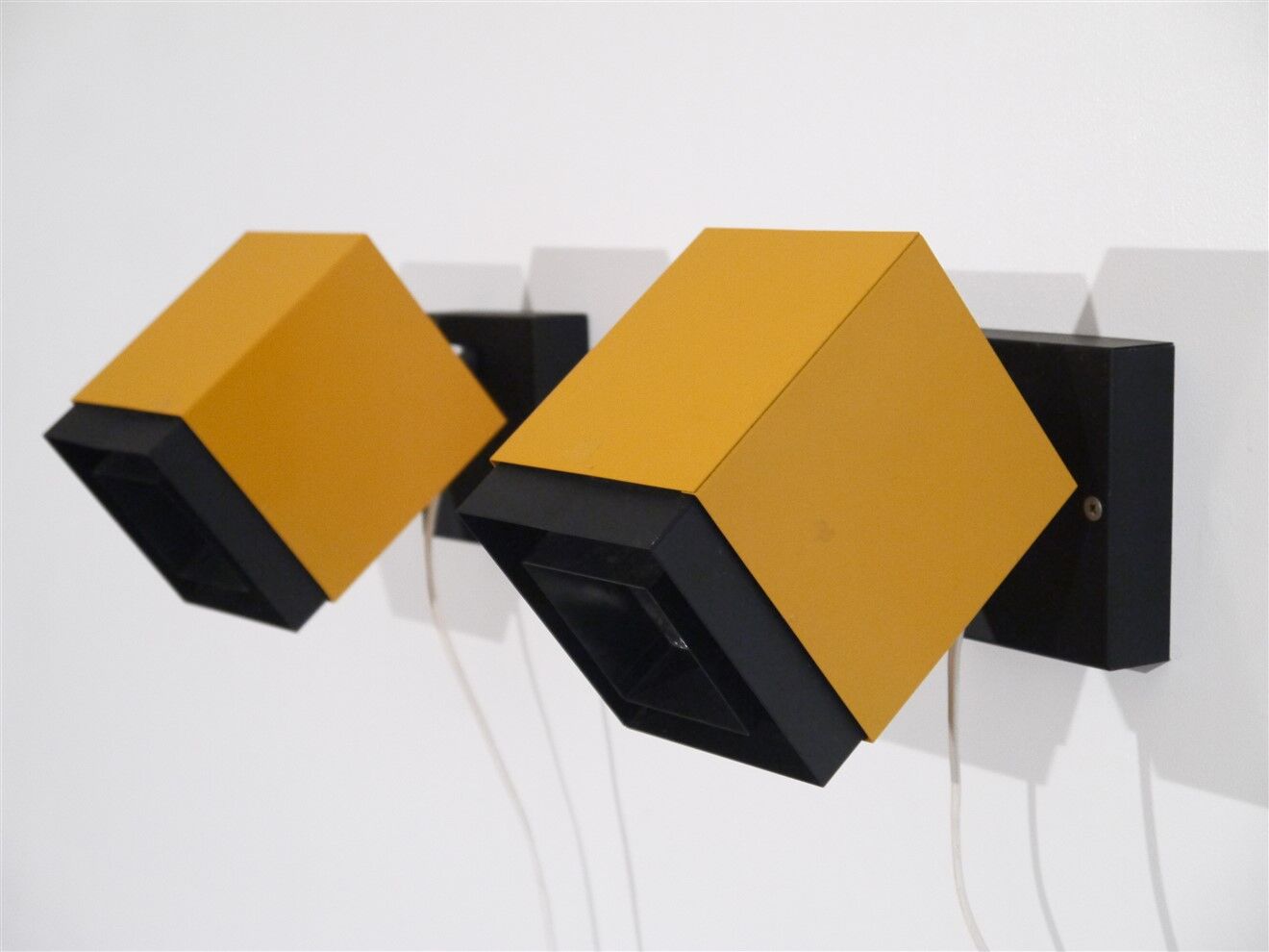 Pair of wall lamps 1970